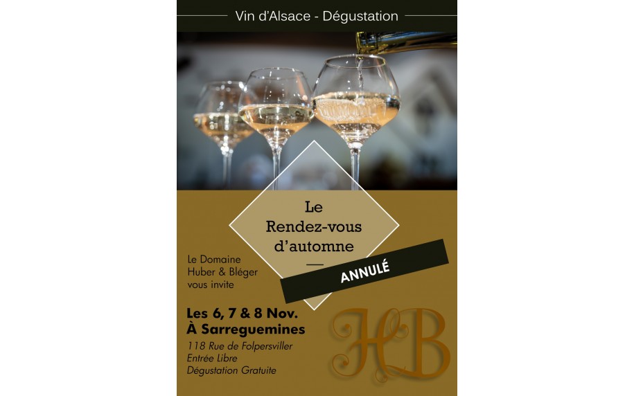 Dégustation d’Automne (Annulée)